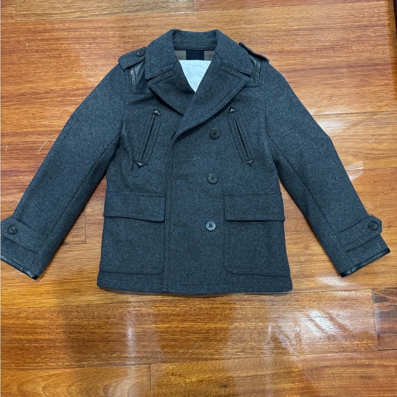 Burberry kids wool coat